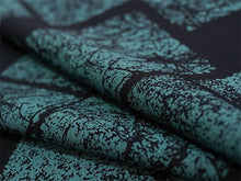 画像をギャラリービューアに読み込む, 洗える着物反物 男物 メンズ フルオーダー仕立て付き 藍 ブルー 石畳 男性・女性兼用 ちりめん地の幅広反物 袷・単衣・羽織に自分サイズお仕立て アンサンブルにも ポリエステル