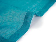 画像をギャラリービューアに読み込む, 洗える羽織 ピーコック 青緑 紋紗 ちりよけや春秋の防寒に、軽やかな紗の薄物コート お仕立て済み 長羽織 カジュアル 女性