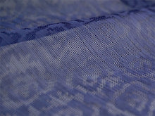 画像をギャラリービューアに読み込む, 洗える羽織 ネイビー 紋紗 ちりよけや春秋の防寒に、軽やかな紗の薄物コート お仕立て済み 長羽織 カジュアル 女性