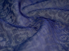 画像をギャラリービューアに読み込む, 洗える羽織 ネイビー 紋紗 ちりよけや春秋の防寒に、軽やかな紗の薄物コート お仕立て済み 長羽織 カジュアル 女性