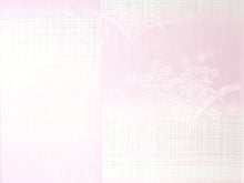 画像をギャラリービューアに読み込む, 長襦袢 洗える 反物 東レ シルック 綸子 薄ピンク ぼかし 格子 四季花地紋 フルオーダー 仕立て付き 女性 レディース 襦袢 長襦袢 和装 和服 きもの インナー おしゃれ TORAY sillook