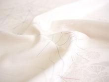 画像をギャラリービューアに読み込む, 長襦袢 洗える 反物 東レ シルック 綸子 薄ベージュ 麻の葉 四季花地紋 フルオーダー 仕立て付き 女性 レディース 襦袢 長襦袢 和装 和服 きもの インナー おしゃれ TORAY sillook