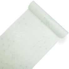 画像をギャラリービューアに読み込む, 長襦袢 洗える 反物 東レ シルック 綸子 薄緑 麻の葉 四季花地紋 フルオーダー 仕立て付き 女性 レディース 襦袢 長襦袢 和装 和服 きもの インナー おしゃれ TORAY sillook