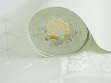 画像をギャラリービューアに読み込む, 長襦袢 洗える 反物 東レ シルック 綸子 薄緑 麻の葉 四季花地紋 フルオーダー 仕立て付き 女性 レディース 襦袢 長襦袢 和装 和服 きもの インナー おしゃれ TORAY sillook