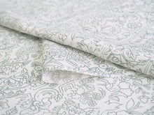 画像をギャラリービューアに読み込む, 長襦袢 洗える 反物 東レ シルック 綸子 ホワイト グレー 更紗 四季花地紋 フルオーダー 仕立て付き 女性 レディース 襦袢 長襦袢 和装 和服 きもの インナー おしゃれ TORAY sillook