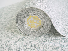 画像をギャラリービューアに読み込む, 長襦袢 洗える 反物 東レ シルック 綸子 ホワイト グレー 更紗 四季花地紋 フルオーダー 仕立て付き 女性 レディース 襦袢 長襦袢 和装 和服 きもの インナー おしゃれ TORAY sillook