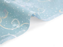 画像をギャラリービューアに読み込む, 長襦袢 洗える 反物 東レ シルック 綸子 ブルー 唐草 四季花地紋 フルオーダー 仕立て付き 女性 レディース 襦袢 長襦袢 和装 和服 きもの インナー おしゃれ TORAY sillook