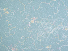 画像をギャラリービューアに読み込む, 長襦袢 洗える 反物 東レ シルック 綸子 ブルー 唐草 四季花地紋 フルオーダー 仕立て付き 女性 レディース 襦袢 長襦袢 和装 和服 きもの インナー おしゃれ TORAY sillook