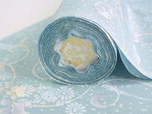 画像をギャラリービューアに読み込む, 長襦袢 洗える 反物 東レ シルック 綸子 ブルー 唐草 四季花地紋 フルオーダー 仕立て付き 女性 レディース 襦袢 長襦袢 和装 和服 きもの インナー おしゃれ TORAY sillook