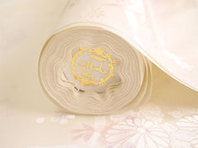 画像をギャラリービューアに読み込む, 長襦袢 洗える 反物 東レ シルック 綸子 オフホワイト ぼかし 桜 四季花地紋 フルオーダー 仕立て付き 女性 レディース 襦袢 長襦袢 和装 和服 きもの インナー おしゃれ TORAY sillook