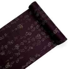 画像をギャラリービューアに読み込む, 洗える着物 小紋 反物 東レシルック フルオーダー仕立て付 ブラック ぶどう ツタ 大久保信子流きもの ぴったり自分サイズにお仕立てで着姿きれい 袷も単衣もオールシーズン対応