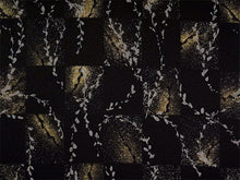 画像をギャラリービューアに読み込む, 洗える着物 小紋 反物 東レシルック フルオーダー仕立て付 ブラック 市松 柳 大久保信子流きもの ぴったり自分サイズにお仕立てで着姿きれい 袷も単衣もオールシーズン対応