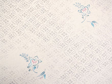 画像をギャラリービューアに読み込む, 洗える着物 小紋 反物 東レシルック フルオーダー仕立て付 ベージュ 七宝 橘 美しいキモノ掲載 ぴったり自分サイズにお仕立てで着姿きれい 袷も単衣もオールシーズン対応