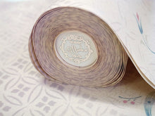 画像をギャラリービューアに読み込む, 洗える着物 小紋 反物 東レシルック フルオーダー仕立て付 ベージュ 七宝 橘 美しいキモノ掲載 ぴったり自分サイズにお仕立てで着姿きれい 袷も単衣もオールシーズン対応