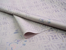 画像をギャラリービューアに読み込む, 洗える着物 小紋 反物 東レシルック フルオーダー仕立て付 ローズグレー 七宝 橘 美しいキモノ掲載 ぴったり自分サイズにお仕立てで着姿きれい 袷も単衣もオールシーズン対応