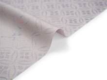 画像をギャラリービューアに読み込む, 洗える着物 小紋 反物 東レシルック フルオーダー仕立て付 ローズグレー 七宝 橘 美しいキモノ掲載 ぴったり自分サイズにお仕立てで着姿きれい 袷も単衣もオールシーズン対応