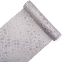 画像をギャラリービューアに読み込む, 洗える着物 小紋 反物 東レシルック フルオーダー仕立て付 ローズグレー 七宝 橘 美しいキモノ掲載 ぴったり自分サイズにお仕立てで着姿きれい 袷も単衣もオールシーズン対応