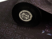 画像をギャラリービューアに読み込む, 洗える着物 小紋 反物 東レシルック フルオーダー仕立て付 ブラック 七宝 橘 美しいキモノ掲載 ぴったり自分サイズにお仕立てで着姿きれい 袷も単衣もオールシーズン対応