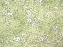 画像をギャラリービューアに読み込む, 洗える着物 小紋 反物 東レシルック フルオーダー仕立て付 ペールグリーン リーフ 美しいキモノ掲載 ぴったり自分サイズにお仕立てで着姿きれい 袷も単衣もオールシーズン対応