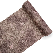 画像をギャラリービューアに読み込む, 洗える着物 小紋 反物 東レシルック フルオーダー仕立て付 ブラウン リーフ 美しいキモノ掲載 ぴったり自分サイズにお仕立てで着姿きれい 袷も単衣もオールシーズン対応