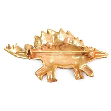 画像をギャラリービューアに読み込む, ブローチ ステゴサウルス 恐竜 単品 シンプル リアル 可愛い オールシーズン カジュアル プレゼント ギフト 贈り物 和装小物 着物 和服 和装 洋装 飾り パルナートポック 日本製 アクセサリー