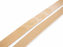 画像をギャラリービューアに読み込む, 正絹 帯揚げ帯締めセット フォーマル向き 帯あげ(ウォームグレー×緑 ぼかし唐草柄) 丹後ちりめん 平組 帯〆 (ベージュ) 和装小物 レディース