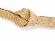 画像をギャラリービューアに読み込む, 正絹 帯揚げ帯締めセット フォーマル向き 帯あげ(ウォームグレー×緑 ぼかし唐草柄) 丹後ちりめん 平組 帯〆 (ベージュ) 和装小物 レディース