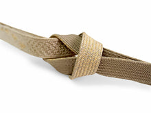 画像をギャラリービューアに読み込む, 正絹 帯揚げ帯締めセット フォーマル向き 帯あげ(ローズグレー×青灰 ぼかし唐草柄) 丹後ちりめん 平組 帯〆 (モスグレー) 和装小物 レディース