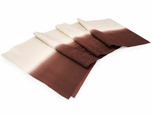 画像をギャラリービューアに読み込む, 正絹 帯揚げ帯締めセット フォーマル向き 帯あげ(ブラウン×ホワイト 幾何学柄) 丹後ちりめん 平組 帯〆 (赤茶) 和装小物 レディース