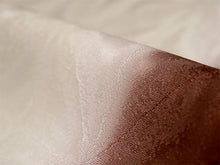 画像をギャラリービューアに読み込む, 正絹 帯揚げ帯締めセット フォーマル向き 帯あげ(ブラウン×ホワイト 幾何学柄) 丹後ちりめん 平組 帯〆 (赤茶) 和装小物 レディース