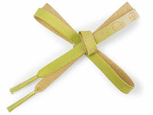 画像をギャラリービューアに読み込む, 正絹 帯揚げ帯締めセット フォーマル向き 帯あげ(モスグレー×グリーン 縞に唐草柄) 平組 帯〆 (黄緑) 和装小物 レディース