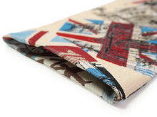 画像をギャラリービューアに読み込む, 半幅帯 リバーシブル nico ベージュ地 ロンドン LONDON 長尺 半巾帯 wakka 小袋 おしゃれ 日本製 帯 着物 カジュアル 普段着 モダン