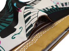 画像をギャラリービューアに読み込む, 半幅帯 リバーシブル nico 黒地 ピアノソナタ 長尺 半巾帯 wakka 小袋 おしゃれ 日本製 帯 着物 カジュアル 普段着 音符 バイオリン モダン