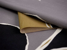 画像をギャラリービューアに読み込む, 洗える 着物 反物 紬風 レディース セミオーダー 仕立て付 黄 グレー 猫 迷彩 XS S M L XL 袷 単衣 テイジン素材 NKF エヌケーエフ 和装 和服 女性 小紋 きもの 羽織 コート ポリエステル