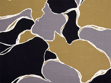 画像をギャラリービューアに読み込む, 洗える 着物 反物 紬風 レディース セミオーダー 仕立て付 黄 グレー 猫 迷彩 XS S M L XL 袷 単衣 テイジン素材 NKF エヌケーエフ 和装 和服 女性 小紋 きもの 羽織 コート ポリエステル