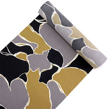 画像をギャラリービューアに読み込む, 洗える 着物 反物 紬風 レディース セミオーダー 仕立て付 黄 グレー 猫 迷彩 XS S M L XL 袷 単衣 テイジン素材 NKF エヌケーエフ 和装 和服 女性 小紋 きもの 羽織 コート ポリエステル