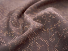 画像をギャラリービューアに読み込む, 洗える 着物 反物 紬風 レディース セミオーダー 仕立て付 ブラウン 更紗 縞 XS S M L XL 袷 単衣 テイジン素材 NKF エヌケーエフ 和装 和服 女性 小紋 きもの 羽織 コート ポリエステル