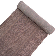 画像をギャラリービューアに読み込む, 洗える 着物 反物 紬風 レディース セミオーダー 仕立て付 ブラウン 更紗 縞 XS S M L XL 袷 単衣 テイジン素材 NKF エヌケーエフ 和装 和服 女性 小紋 きもの 羽織 コート ポリエステル