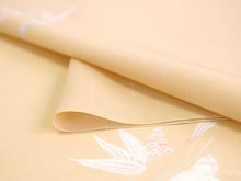 画像をギャラリービューアに読み込む, 洗える 着物 反物 紬風 レディース セミオーダー 仕立て付 ベージュ オモダカ XS S M L XL 袷 単衣 テイジン素材 NKF エヌケーエフ 和装 和服 女性 小紋 きもの 羽織 コート ポリエステル