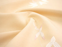 画像をギャラリービューアに読み込む, 洗える 着物 反物 紬風 レディース セミオーダー 仕立て付 ベージュ オモダカ XS S M L XL 袷 単衣 テイジン素材 NKF エヌケーエフ 和装 和服 女性 小紋 きもの 羽織 コート ポリエステル