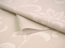 画像をギャラリービューアに読み込む, 洗える 着物 反物 紬風 レディース セミオーダー 仕立て付 アイボリー 唐花 XS S M L XL 袷 単衣 テイジン素材 NKF エヌケーエフ 和装 和服 女性 小紋 きもの 羽織 コート ポリエステル