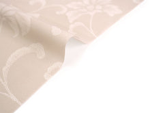 画像をギャラリービューアに読み込む, 洗える 着物 反物 紬風 レディース セミオーダー 仕立て付 アイボリー 唐花 XS S M L XL 袷 単衣 テイジン素材 NKF エヌケーエフ 和装 和服 女性 小紋 きもの 羽織 コート ポリエステル