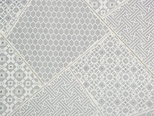 画像をギャラリービューアに読み込む, 洗える 着物 反物 紬風 レディース セミオーダー 仕立て付 グレー 裂取り 亀甲 紗綾型 格天井 古典 XS S M L XL 袷 単衣 テイジン素材 NKF エヌケーエフ 和装 和服 女性 小紋 きもの 羽織 コート ポリエステル