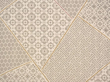 画像をギャラリービューアに読み込む, 洗える 着物 反物 紬風 レディース セミオーダー 仕立て付 ベージュ 裂取り 亀甲 紗綾型 格天井 古典 XS S M L XL 袷 単衣 テイジン素材 NKF エヌケーエフ 和装 和服 女性 小紋 きもの 羽織 コート ポリエステル