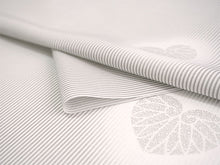 画像をギャラリービューアに読み込む, 洗える 着物 反物 紬風 レディース セミオーダー 仕立て付 グレー 縞 アオイ XS S M L XL 袷 単衣 テイジン素材 NKF エヌケーエフ 和装 和服 女性 小紋 きもの 羽織 コート ポリエステル