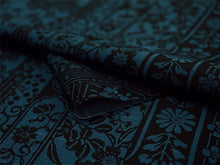 画像をギャラリービューアに読み込む, 洗える 着物 反物 紬風 レディース セミオーダー 仕立て付 藍 ブルーグリーン 桜 菊 萩 梅 XS S M L XL 袷 単衣 テイジン素材 NKF エヌケーエフ 和装 和服 女性 小紋 きもの 羽織 コート ポリエステル