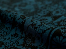 画像をギャラリービューアに読み込む, 洗える 着物 反物 紬風 レディース セミオーダー 仕立て付 藍 ブルーグリーン 桜 菊 萩 梅 XS S M L XL 袷 単衣 テイジン素材 NKF エヌケーエフ 和装 和服 女性 小紋 きもの 羽織 コート ポリエステル