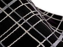 画像をギャラリービューアに読み込む, 兵児帯 絹 米沢織 ブラック グレー 銀 チェック お仕立て上がり チャイチャイ帯 大人の女性の贅沢な絹のへこ帯 カジュアルな装いをもっとお洒落に