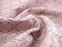 画像をギャラリービューアに読み込む, 綿きもの 小紋反物 フルオーダー仕立て付き ピンク グレー 両面 雪輪 米織小紋 風通織 質の良い米沢織の木綿着物 柔らかなガーゼ風の手触り オールシーズンの普段着に 日本製