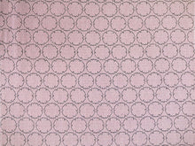 画像をギャラリービューアに読み込む, 綿きもの 小紋反物 フルオーダー仕立て付き ピンク グレー 両面 雪輪 米織小紋 風通織 質の良い米沢織の木綿着物 柔らかなガーゼ風の手触り オールシーズンの普段着に 日本製